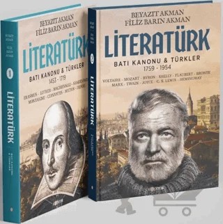 Literatürk: Batı Kanonu & Türkler (2 Cilt) – Filiz Barın Akman, Beyazıt Akman – Kopernik Kitap kitap kapağı