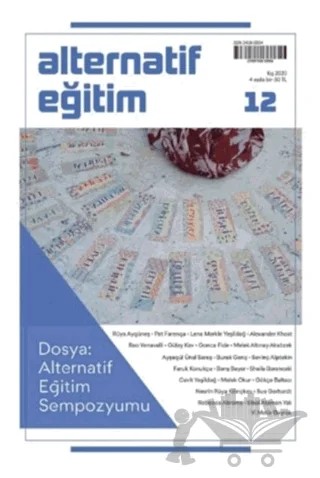Alternatif Eğitim Dergisi Sayı: 12 Kış 2020 – Yeni İnsan Yayınevi kitap kapağı