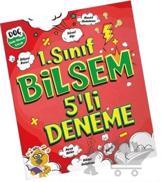 1. Sınıf Bilsem 5'li Deneme – Kolektif – Dahi Olacak Çocuk Yayınları kitap kapağı