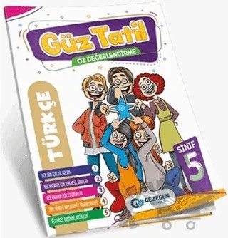 5. Sınıf Türkçe Güz Tatil Kitabı – Kolektif – Gezegen Yayıncılık kitap kapağı