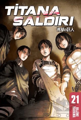 Titana Saldırı 21. Cilt – Hajime İsayama – Gerekli Şeyler Yayıncılık kitap kapağı