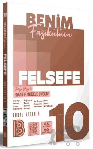 10. Sınıf Felsefe Benim Fasikülüm – Erdal Aydemir – Benim Hocam Yayınları kitap kapağı