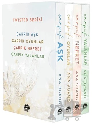 Twisted Serisi (4 Kitap) – Ana Huang – Martı Yayınları kitap kapağı