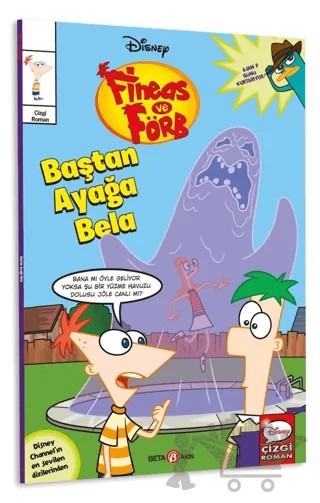 Disney Fineas Ve Förb Baştan Ayağa Bela – John Green – Beta Kids kitap kapağı