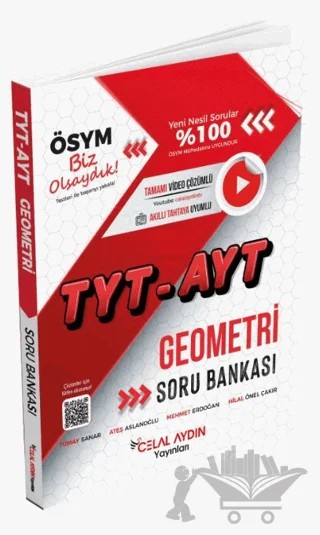 TYT AYT Geometri Soru Bankası – Tümay Sanar – Celal Aydın Yayınları kitap kapağı