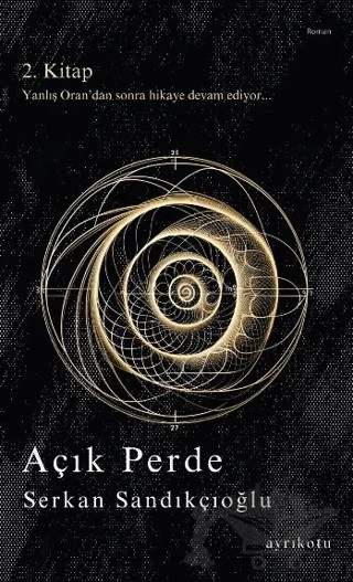 Açık Perde – Serkan Sandıkçıoğlu – Ayrıkotu Yayınları kitap kapağı