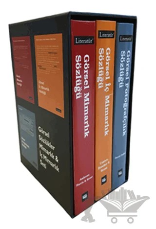Görsel Sözlükler Mimarlık ve İç Mimarlık Seti (3 Kitap Kutulu) – David Prakel, Gavin Ambrose, Graeme Brooker, Michael Coates, Paul Harris, Sally Stone – Literatür Yayıncılık kitap kapağı