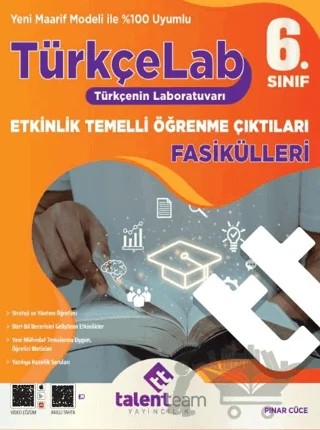 6. Sınıf TürkçeLab (Etkinlik Temelli Öğrenme Çıktıları Fasikülleri) – Kolektif – Talentteam Yayıncılık kitap kapağı