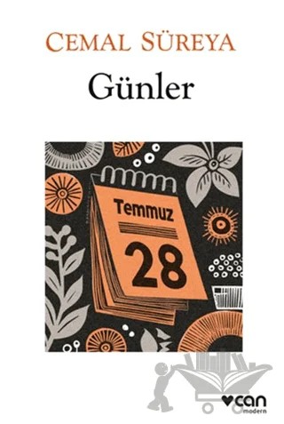 Günler – Cemal Süreya – Can Yayınları kitap kapağı