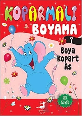 Koparmalı Boyama 7 – Kolektif – Olimpos Çocuk kitap kapağı
