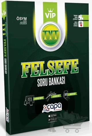 2025 TYT Felsefe Soru Bankası – Kolektif – Çapa Yayınları kitap kapağı