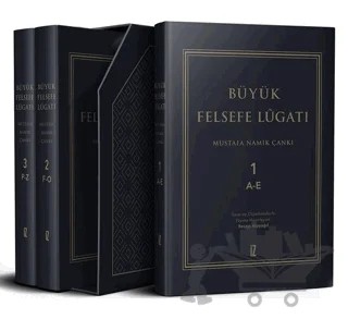 Büyük Felsefe Lügatı (3 Cilt Takım Kutulu) – Mustafa Namık Çankı – İz Yayıncılık kitap kapağı
