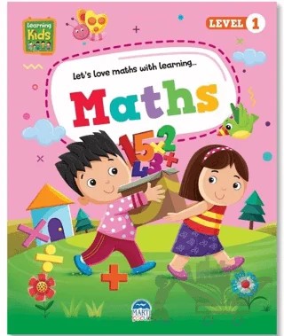 Maths - Learning Kids (Level 1) – Kolektif – Martı Çocuk Yayınları kitap kapağı