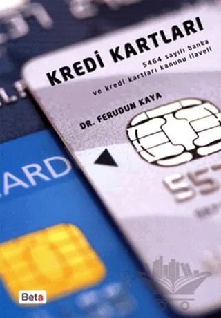 Kredi Kartları – Ferudun Kaya – Beta Yayınevi kitap kapağı