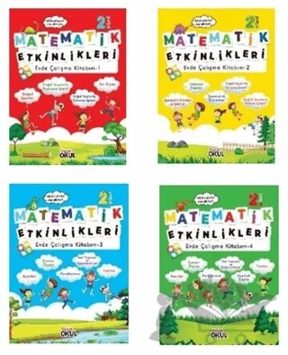 Matematik Etkinlikleri 2. Sınıf Evde Çalışma Kitabım (4 Kitap Takım) – Ali Irmak – Hayat Okul Yayınları kitap kapağı