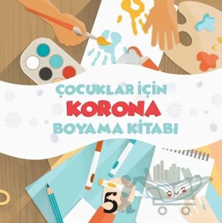 Çocuklar İçin Korona Boyama Kitabı – Kolektif – Beşbalık Yayınevi kitap kapağı