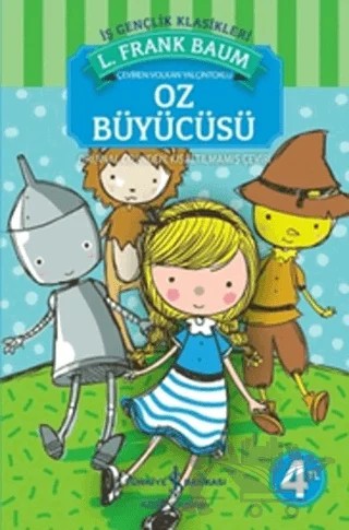Oz Büyücüsü – Frank Baum – İş Bankası Kültür Yayınları kitap kapağı