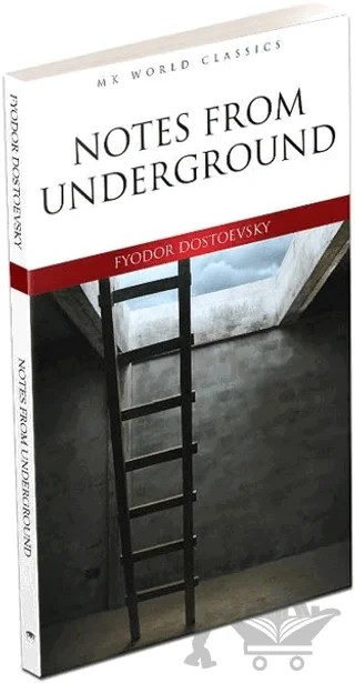 Notes From Underground - İngilizce Roman – Fyodor Mihayloviç Dostoyevski – MK Publications kitap kapağı