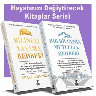 Hayatınızı Değiştirecek Kitaplar Serisi - 2 Kitap Set – Shauna Shapiro, Gelong Thubten – Güney Kitap kitap kapağı