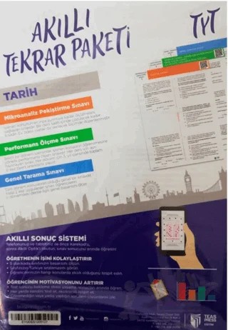 TYT Tarih Akıllı Tekrar Paketleri – Kolektif – Teas Press kitap kapağı