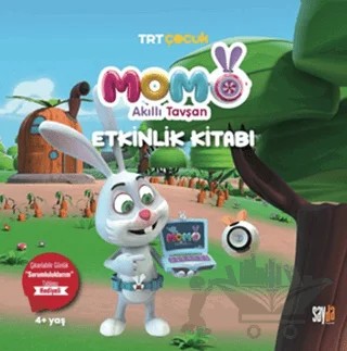 Akıllı Tavşan Momo Etkinlik Kitabı – Kolektif – Sayda Yayınları kitap kapağı