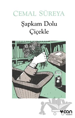Şapkam Dolu Çiçekle – Cemal Süreya – Can Yayınları kitap kapağı