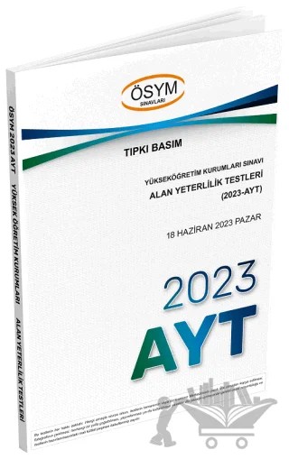 2023 YKS AYT Çıkmış Sorular Tıpkı Basım – Kolektif – Dizgi Kitap kitap kapağı