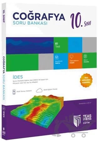 10. Sınıf Coğrafya Soru Bankası – Kolektif – Teas Press kitap kapağı