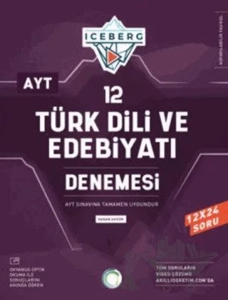 AYT 12 Türk Dili ve Edebiyatı Denemesi – Kolektif – Okyanus Yayınları kitap kapağı