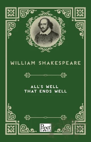 All's Well That Ends Well – William Shakespeare – Paper Books kitap kapağı