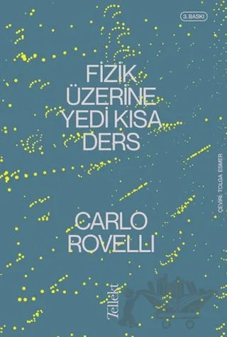 Fizik Üzerine Yedi Kısa Ders – Carlo Rovelli – Tellekt kitap kapağı