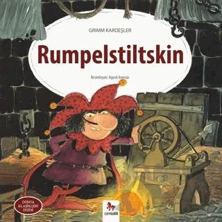 Rumpelstiltskin – Grimm Kardeşler – Almidilli kitap kapağı