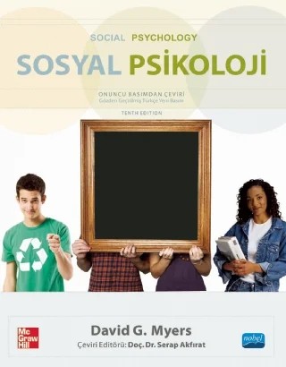 SOSYAL PSİKOLOJİ / Social Psychology – David Myers, McGraw-Hill – Nobel Akademik Yayıncılık kitap kapağı