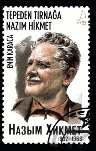 Tepeden Tırnağa Nazım Hikmet – Emin Karaca – Destek Yayınları kitap kapağı