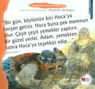 Nasreddin Hoca Bir Gün 4 – Kolektif – Can Çocuk Yayınları kitap kapağı