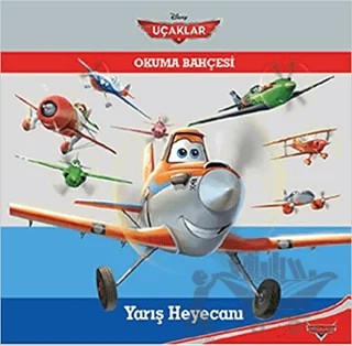 Uçaklar - Okuma Bahçesi Yarış Heyecanı – Kolektif – Doğan Egmont Yayıncılık kitap kapağı