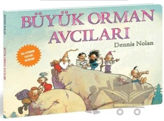 Büyük Orman Avcıları – Dennis Nolan – Abm Yayınevi kitap kapağı