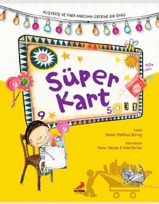 Süper Kart – Samar Mahfouz Barraj – Erdem Çocuk kitap kapağı