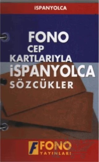 Cep Kartlarıyla İspanyolca Sözcükler – Kolektif – Fono Yayınları kitap kapağı