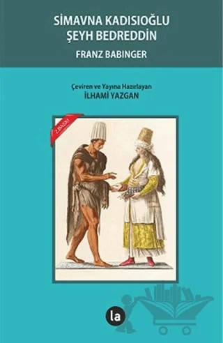 Simavna Kadısıoğlu Şeyh Bedreddin – Franz Babinger – La Kitap kitap kapağı
