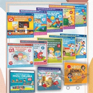 6-12 Yaş ve Üstü Çocuklar İçin Zeka Geliştiren Oyunlar (13 Kitap) – Kolektif – Ekinoks Yayın Grubu kitap kapağı