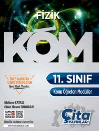 11. Sınıf Fizik Konu Öğreten Modüller KÖM – Kolektif – Çita Yayınları kitap kapağı