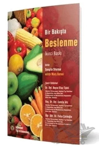 Bir Bakışta Beslenme – Mary Barasi, Sangita Sharma – İstanbul Tıp Kitabevi kitap kapağı