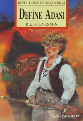 Define Adası – Robert Louıs Stevenson – Yuva Yayınları kitap kapağı
