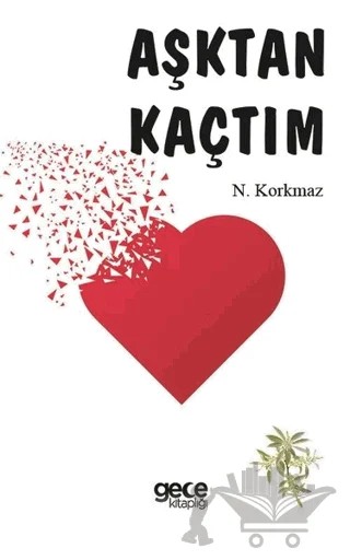 Aşktan Kaçtım – N. Korkmaz – Gece Kitaplığı kitap kapağı