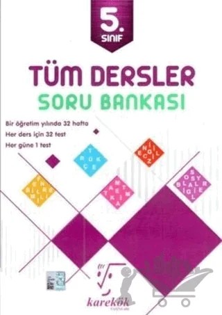 5. Sınıf Tüm Dersler Soru Bankası – Kolektif – Karekök Yayıncılık kitap kapağı