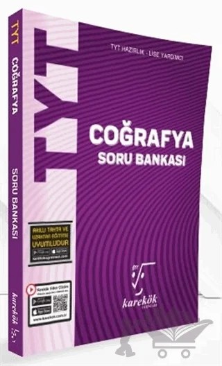 TYT Coğrafya Soru Bankası – Ergin Taylan – Karekök Yayıncılık kitap kapağı