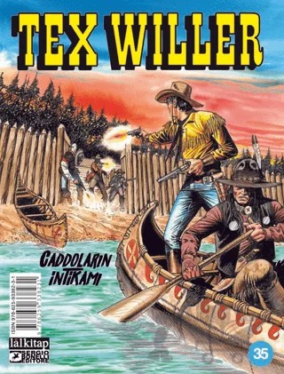 Tex Willer Sayı 35 – Jacopo Rauch – Lal Kitap kitap kapağı