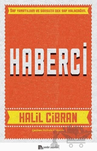 Haberci – Halil Cibran – Sander Yayınları kitap kapağı