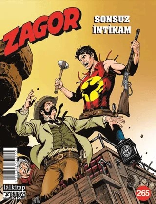 Zagor Sayı 265 – Mirko Perniola – Lal Kitap kitap kapağı